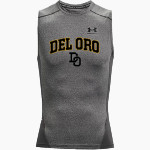 Del Oro Golden Eagles <span class="pdp-name-mascot">Del Oro High School</span> UA Men's Heatgear Armour Compression Sleeveless Top Front Thumbnail