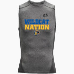 Brawley Union Wildcats <span class="pdp-name-mascot">Brawley Union Wildcats</span> UA Men's Heatgear Armour Compression Sleeveless Top Front Thumbnail