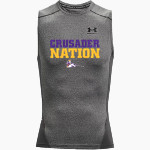 LANCASTER CATHOLIC HIGH SCHOOL CRUSADERS <span class="pdp-name-mascot">LANCASTER CRUSADERS</span> UA Men's Heatgear Armour Compression Sleeveless Top Front Thumbnail