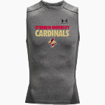 Otterbein University Cardinals <span class="pdp-name-mascot">Otterbein University Cardinals</span> UA Men's Heatgear Armour Compression Sleeveless Top Front Thumbnail