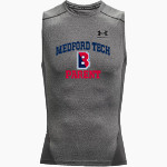 Medford Tech Jaguars <span class="pdp-name-mascot">Medford Tech High School Jaguars</span> UA Men's Heatgear Armour Compression Sleeveless Top Front Thumbnail