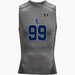 Legacy Eagles <span class="pdp-name-mascot">Legacy Charter Eagles</span> UA Men's Heatgear Armour Compression Sleeveless Top Front Thumbnail