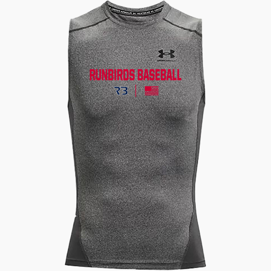 Runbirds Baseball Runbirds Baseball <span class="pdp-name-mascot">Runbirds Baseball</span> UA Men's Heatgear Armour Compression Sleeveless Top