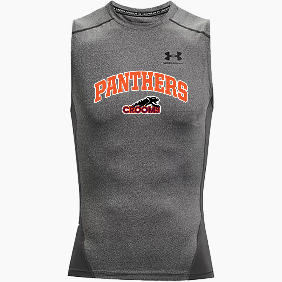 CROOMS ACADEMY PANTHERS <span class="pdp-name-mascot">CROOMS ACADEMY PANTHERS</span> UA Men's Heatgear Armour Compression Sleeveless Top