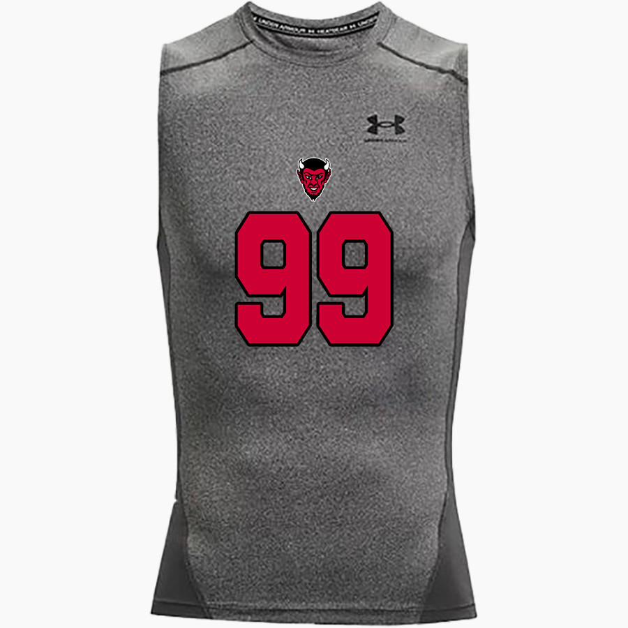 Chaffee Red Devils <span class="pdp-name-mascot">Chaffee Schools Red Devils</span> UA Men's Heatgear Armour Compression Sleeveless Top