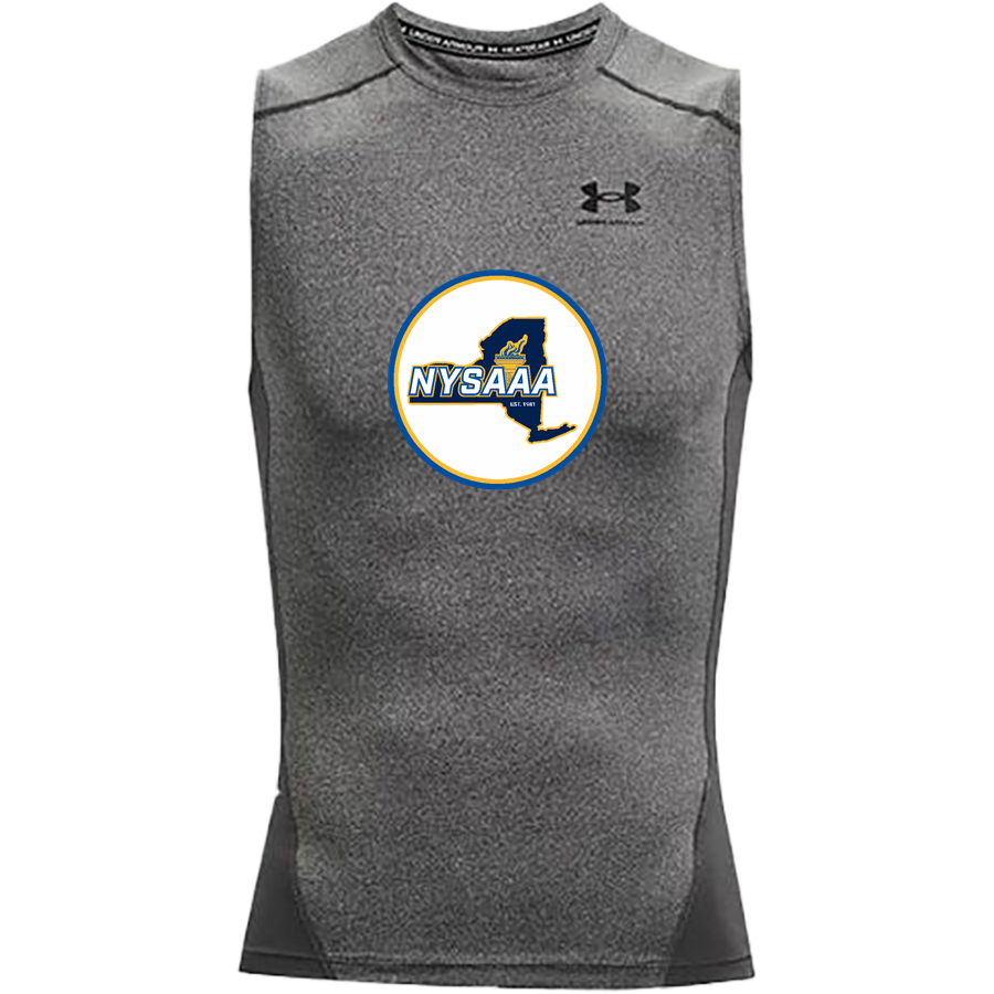 New York State Athletic Administrators Association <span class="pdp-name-mascot">New York State Athletic Administrators Association</span> UA Men's Heatgear Armour Compression Sleeveless Top