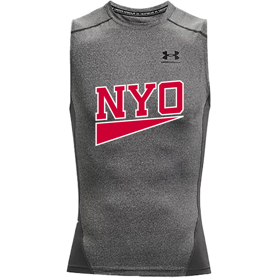 NYO NYO <span class="pdp-name-mascot">NYO</span> UA Men's Heatgear Armour Compression Sleeveless Top