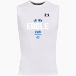 SCU Eagles UA Men's Heatgear Armour Compression Sleeveless Top Front Thumbnail