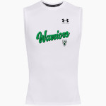 West Lutheran Warriors <span class="pdp-name-mascot">West Lutheran Warriors</span> UA Men's Heatgear Armour Compression Sleeveless Top Front Thumbnail
