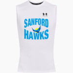 Sanford Hawks UA Men's Heatgear Armour Compression Sleeveless Top Front Thumbnail