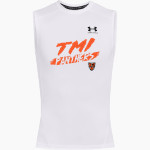 PANTHERS SPIRIT STORE UA Men's Heatgear Armour Compression Sleeveless Top Front Thumbnail