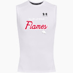 Valley Lutheran Flames <span class="pdp-name-mascot">Valley Lutheran High School Flames</span> UA Men's Heatgear Armour Compression Sleeveless Top Front Thumbnail