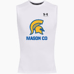 MASON CO CENTRAL HIGH SCHOOL SPARTANS UA Men's Heatgear Armour Compression Sleeveless Top Front Thumbnail