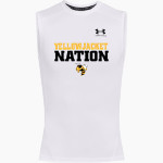 Mulberry - Pleasant View Yellowjackets <span class="pdp-name-mascot">Mulberry - Pleasant View Yellowjackets</span> UA Men's Heatgear Armour Compression Sleeveless Top Front Thumbnail