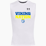 NORTH PARK UNIVERSITY Vikings <span class="pdp-name-mascot">NORTH PARK Vikings</span> UA Men's Heatgear Armour Compression Sleeveless Top Front Thumbnail