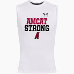 Anna Maria College Amcats <span class="pdp-name-mascot">Anna Maria College Amcats</span> UA Men's Heatgear Armour Compression Sleeveless Top Front Thumbnail
