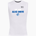 Alice Drive Hawks UA Men's Heatgear Armour Compression Sleeveless Top Front Thumbnail
