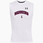 WEST SIDE CHRISTIAN SCHOOL WARRIORS <span class="pdp-name-mascot">WEST SIDE CHRISTIAN WARRIORS</span> UA Men's Heatgear Armour Compression Sleeveless Top Front Thumbnail