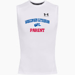 Wisconsin Lutheran Vikings UA Men's Heatgear Armour Compression Sleeveless Top Front Thumbnail