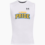 Widener University Pride Online Store UA Men's Heatgear Armour Compression Sleeveless Top Front Thumbnail