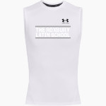 Roxbury Latin <span class="pdp-name-mascot">Roxbury Latin Foxes</span> UA Men's Heatgear Armour Compression Sleeveless Top Front Thumbnail