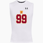 WESTERVILLE NORTH HIGH SCHOOL WARRIORS <span class="pdp-name-mascot">WESTERVILLE NORTH WARRIORS</span> UA Men's Heatgear Armour Compression Sleeveless Top Front Thumbnail
