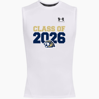 UA Men's Heatgear Armour Compression Sleeveless Top