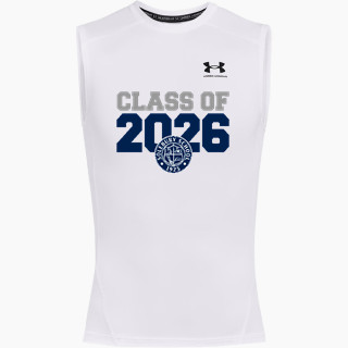 UA Men's Heatgear Armour Compression Sleeveless Top