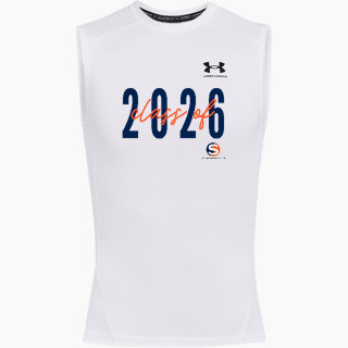 UA Men's Heatgear Armour Compression Sleeveless Top