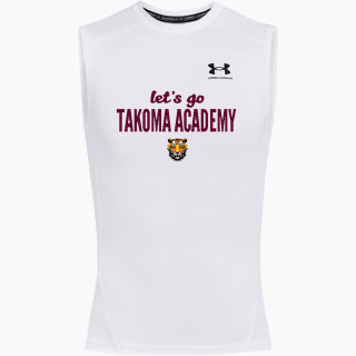 UA Men's Heatgear Armour Compression Sleeveless Top