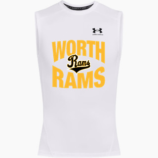 UA Men's Heatgear Armour Compression Sleeveless Top