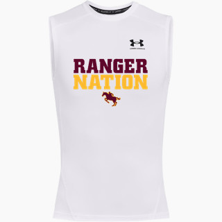 UA Men's Heatgear Armour Compression Sleeveless Top
