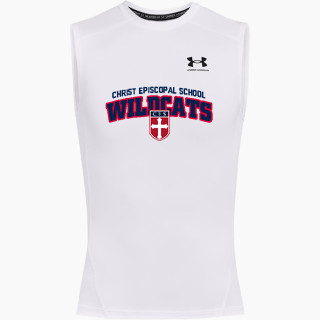 UA Men's Heatgear Armour Compression Sleeveless Top