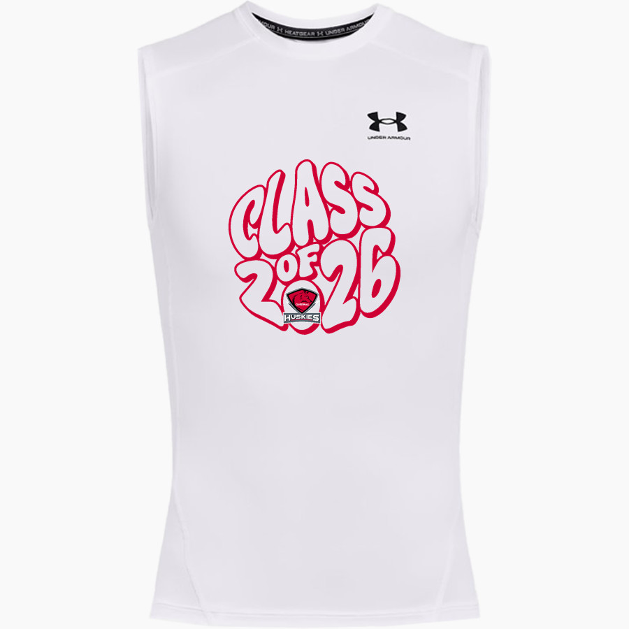 CARDINAL HIGH SCHOOL HUSKIES UA Men's Heatgear Armour Compression Sleeveless Top
