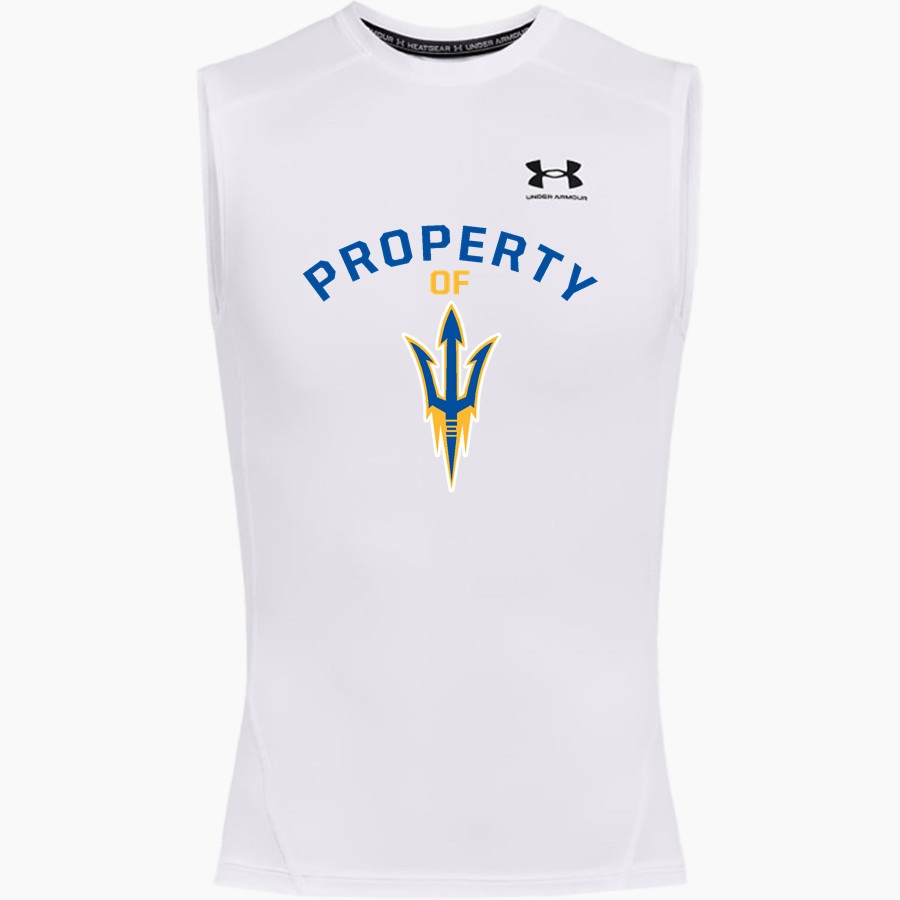 VILLA GROVE HIGH SCHOOL BLUE DEVILS <span class="pdp-name-mascot">VILLA GROVE BLUE DEVILS</span> UA Men's Heatgear Armour Compression Sleeveless Top
