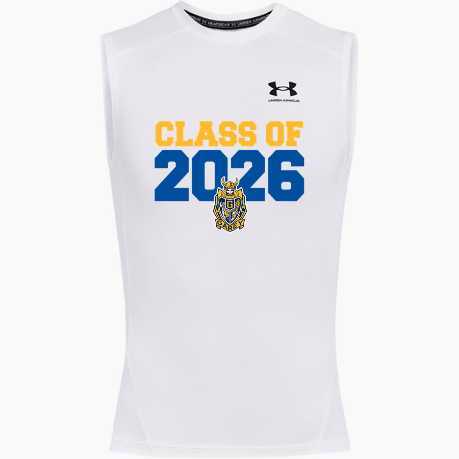 GAREY HIGH SCHOOL VIKINGS UA Men's Heatgear Armour Compression Sleeveless Top