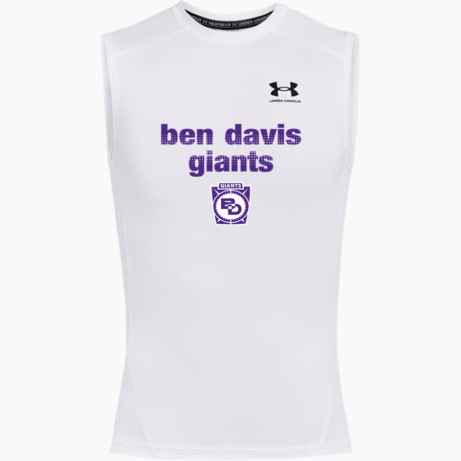 Ben Davis Giants UA Men's Heatgear Armour Compression Sleeveless Top