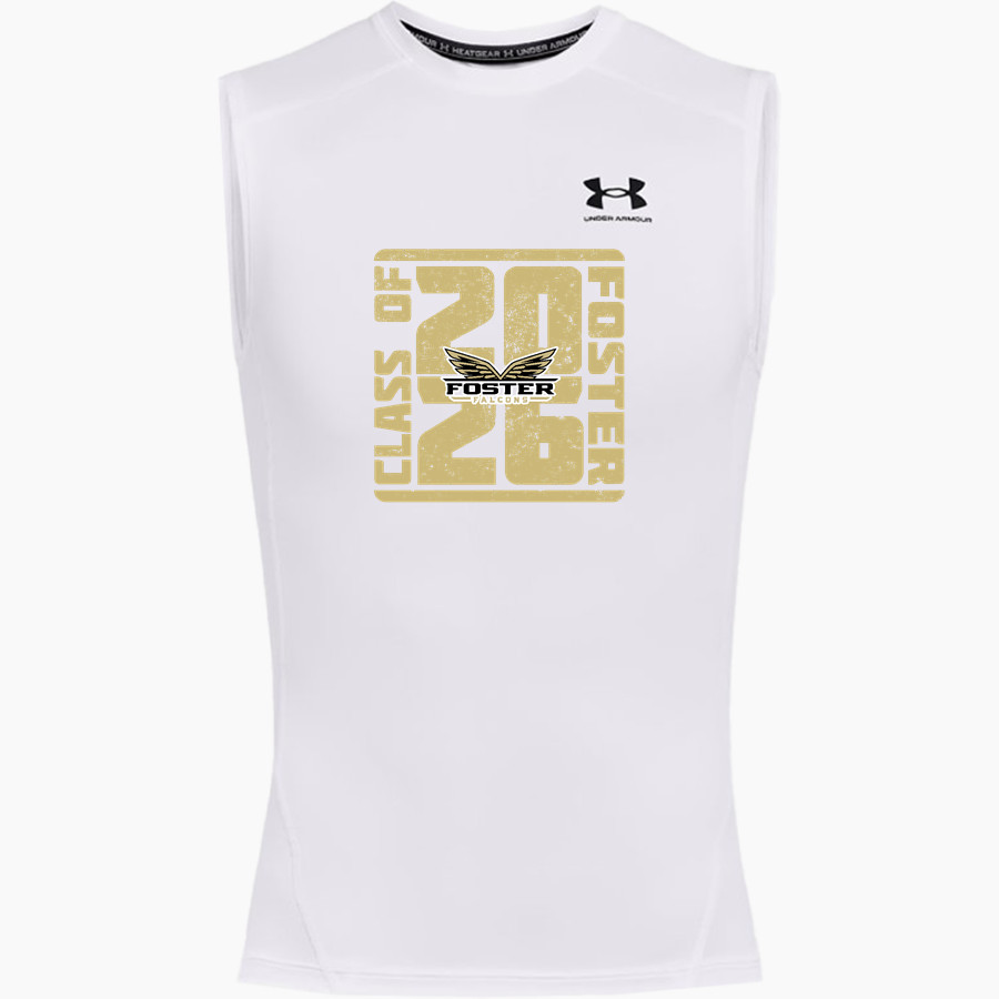 FOSTER HIGH SCHOOL FALCONS <span class="pdp-name-mascot">FOSTER FALCONS</span> UA Men's Heatgear Armour Compression Sleeveless Top