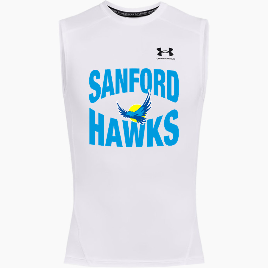 Sanford Hawks UA Men's Heatgear Armour Compression Sleeveless Top