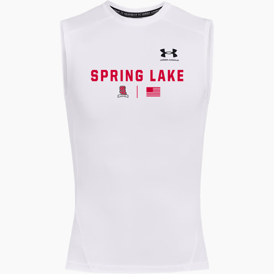Spring Lake Lakers <span class="pdp-name-mascot">Spring Lake Lakers</span> UA Men's Heatgear Armour Compression Sleeveless Top