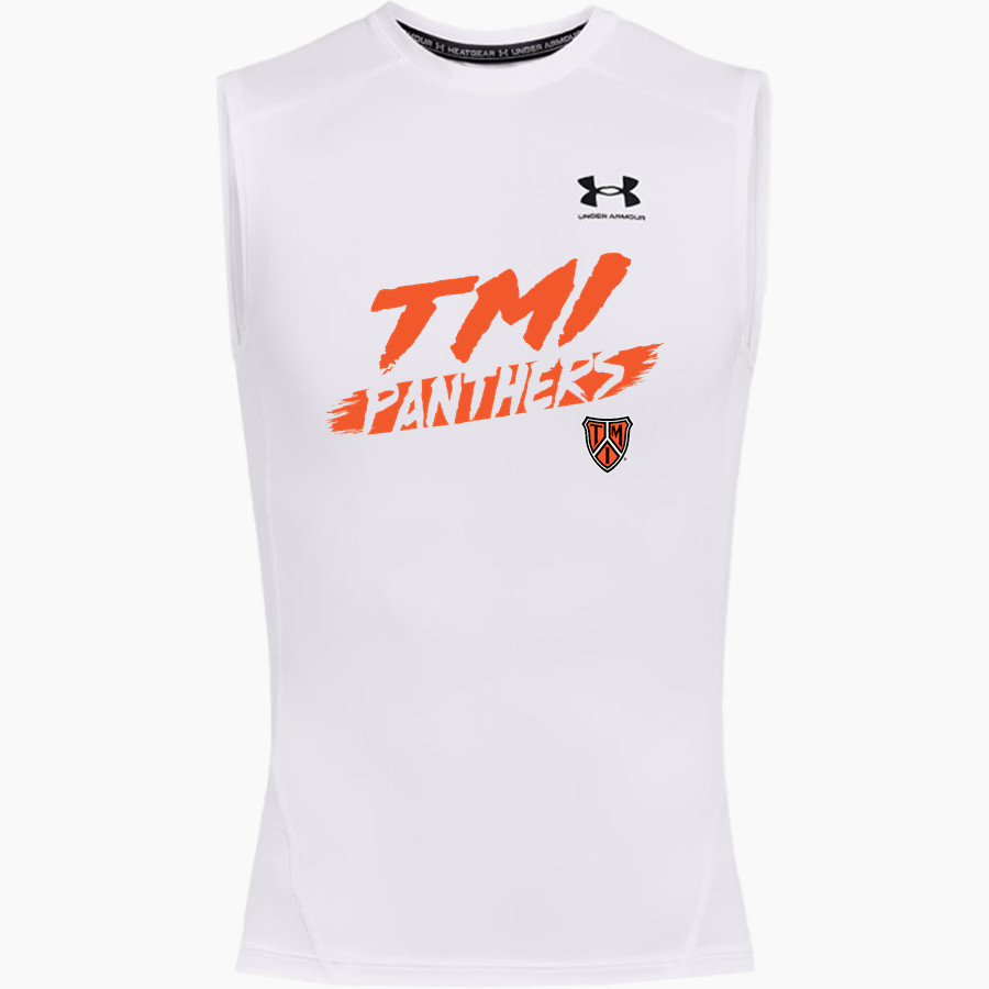 PANTHERS SPIRIT STORE UA Men's Heatgear Armour Compression Sleeveless Top