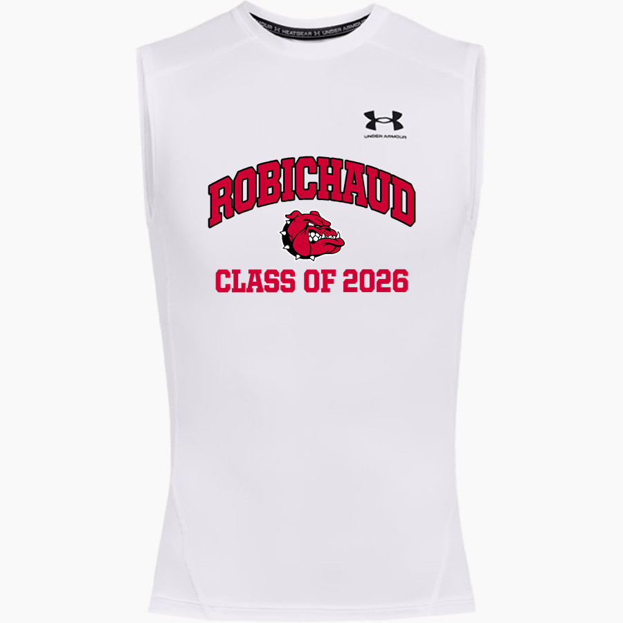 ROBICHAUD HIGH SCHOOL BULLDOGS <span class="pdp-name-mascot">ROBICHAUD BULLDOGS</span> UA Men's Heatgear Armour Compression Sleeveless Top