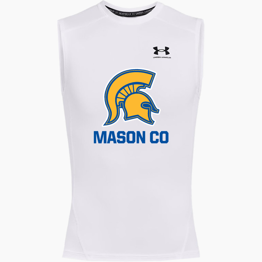 MASON CO CENTRAL HIGH SCHOOL SPARTANS UA Men's Heatgear Armour Compression Sleeveless Top
