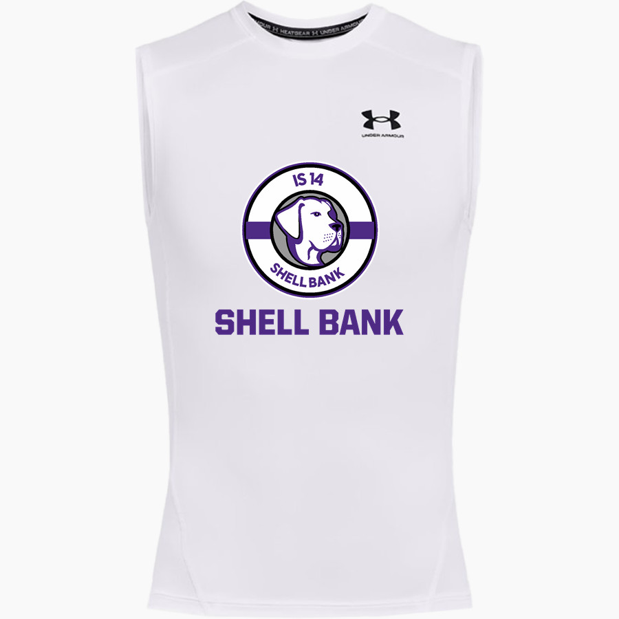 Shell Bank Brigade UA Men's Heatgear Armour Compression Sleeveless Top