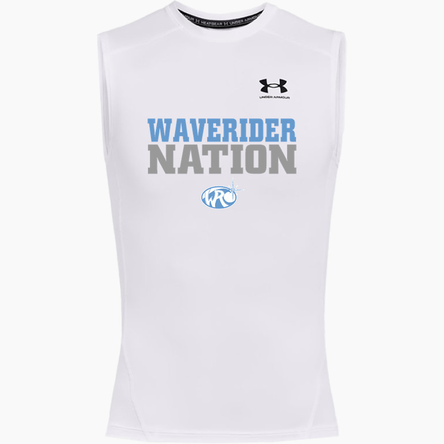 KEALAKEHE HIGH SCHOOL WAVERIDERS <span class="pdp-name-mascot">KEALAKEHE WAVERIDERS</span> UA Men's Heatgear Armour Compression Sleeveless Top