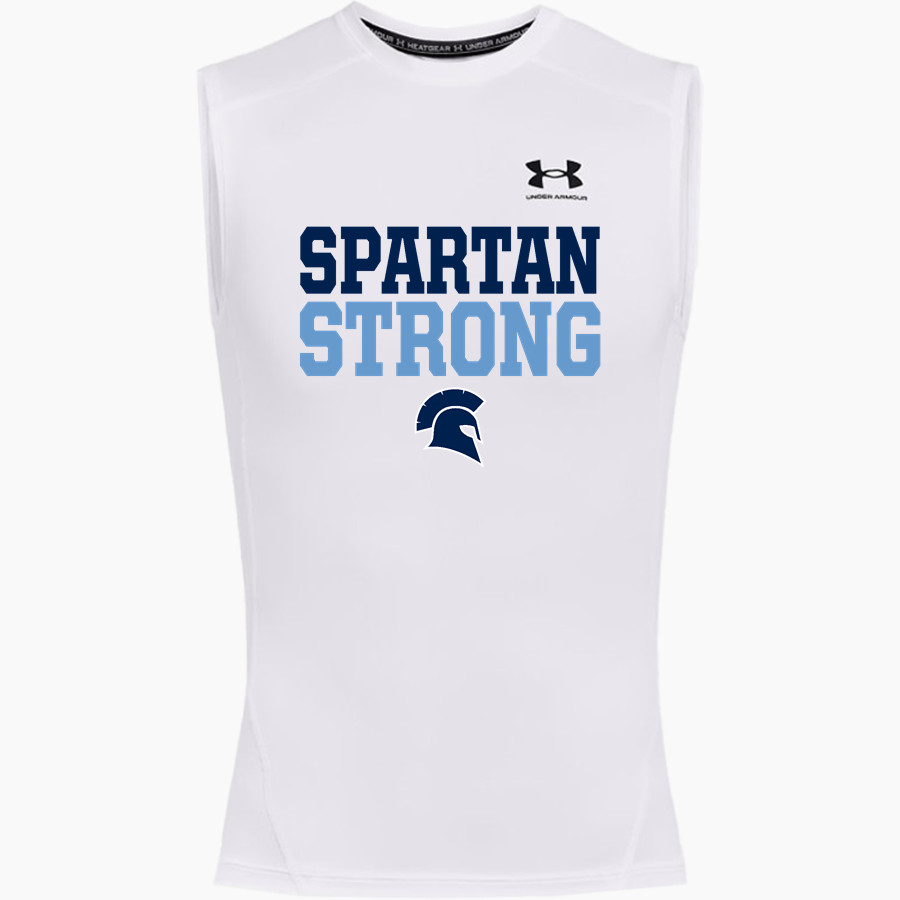 Spartans <span class="pdp-name-mascot">St. Pauls Episcopal Day School Spartans</span> UA Men's Heatgear Armour Compression Sleeveless Top