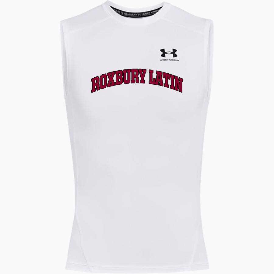 Roxbury Latin <span class="pdp-name-mascot">Roxbury Latin Foxes</span> UA Men's Heatgear Armour Compression Sleeveless Top