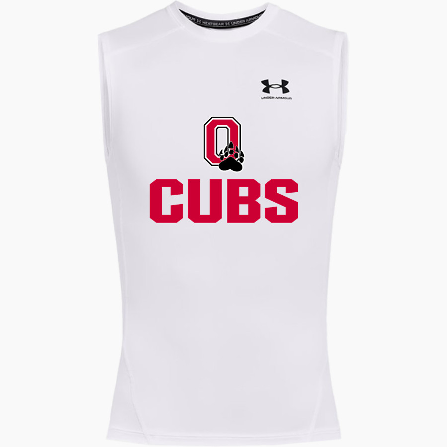 OLNEY HIGH SCHOOL CUBS UA Men's Heatgear Armour Compression Sleeveless Top