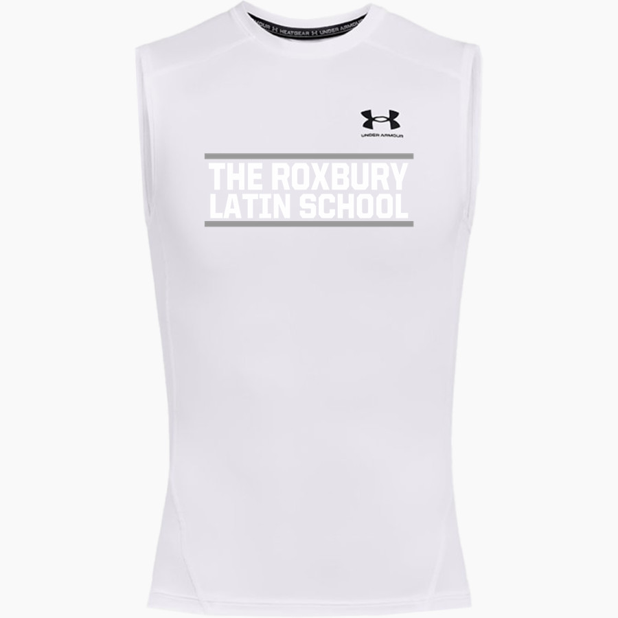 Roxbury Latin <span class="pdp-name-mascot">Roxbury Latin Foxes</span> UA Men's Heatgear Armour Compression Sleeveless Top