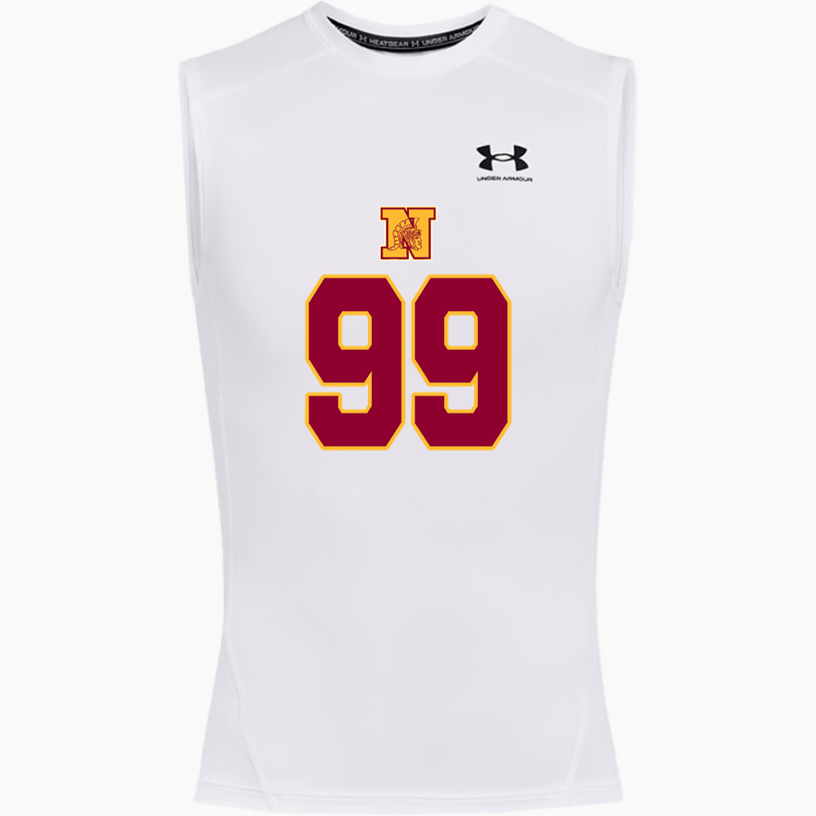 WESTERVILLE NORTH HIGH SCHOOL WARRIORS <span class="pdp-name-mascot">WESTERVILLE NORTH WARRIORS</span> UA Men's Heatgear Armour Compression Sleeveless Top